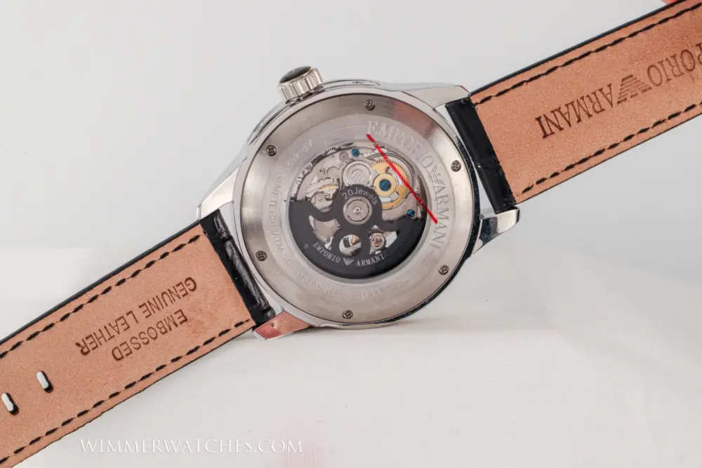 Emporio Armani Herrenuhr, AR4629 Meccanico – Bild 4