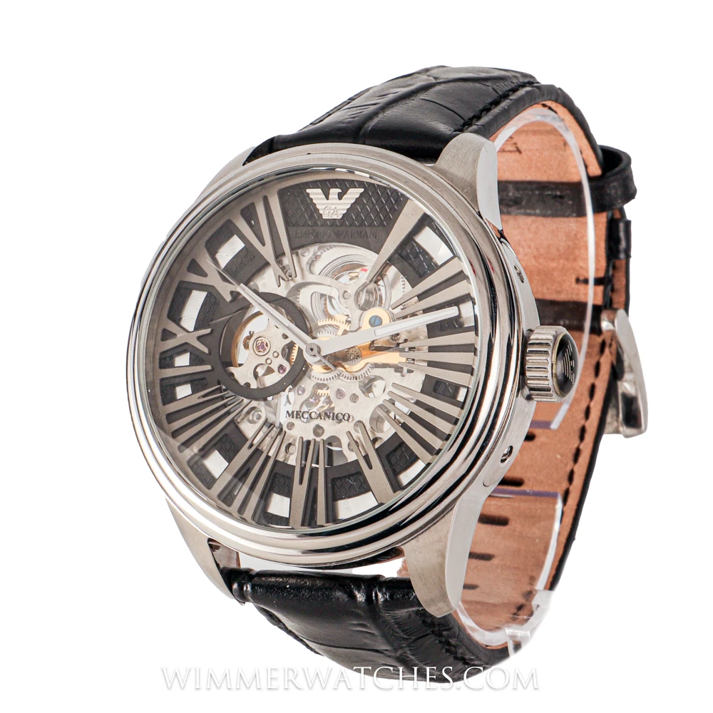 Emporio Armani Herrenuhr, AR4629 Meccanico – Bild 3