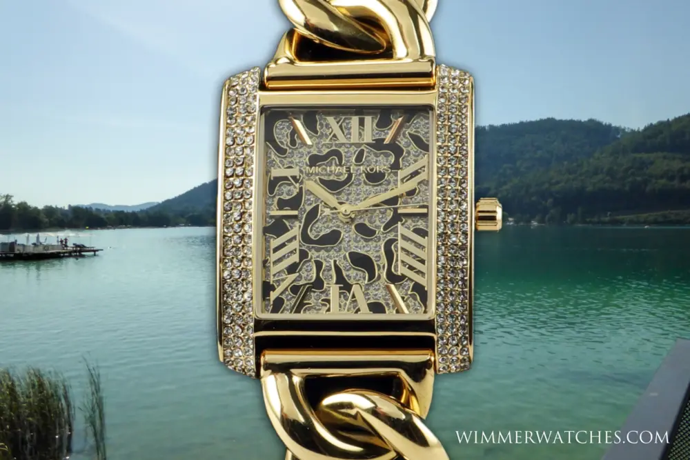 Michael Kors Pavé-Damenarmbanduhr Mini Emery, MK7437 – Bild 2